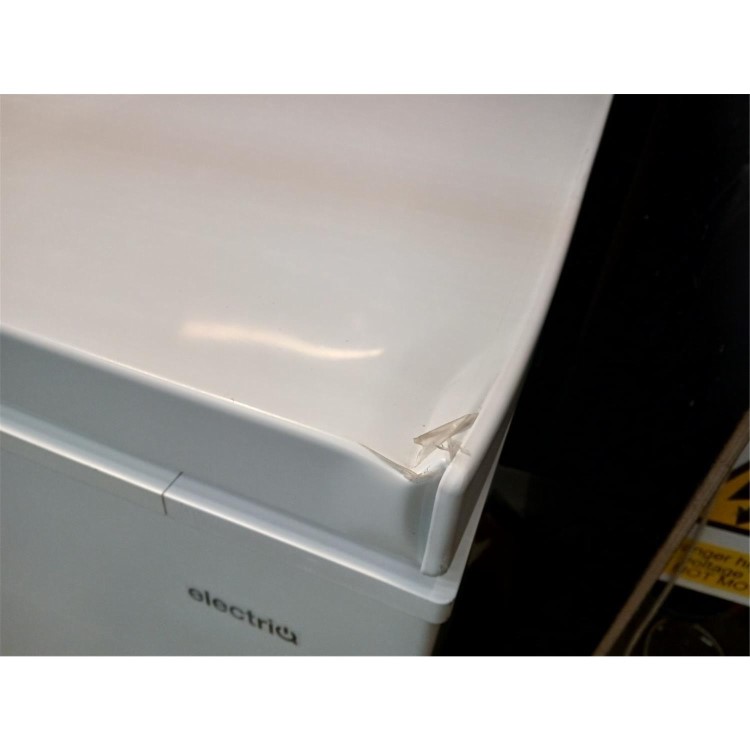 Refurbished electriQ eiQCHEST700VE 700 Litre Chest Freezer White