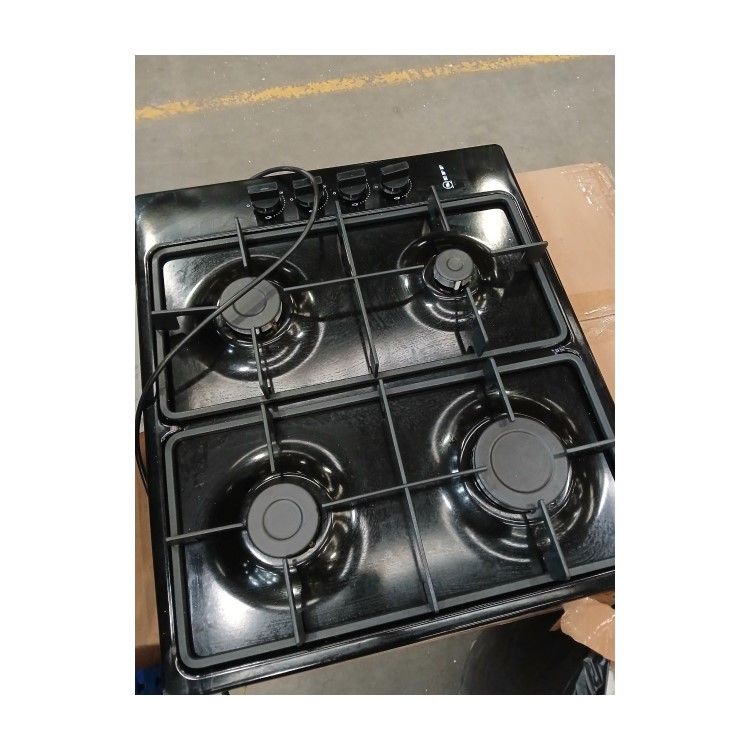 Refurbished Neff N30 T26BR46S0 58cm 4 Burner Gas Hob Black