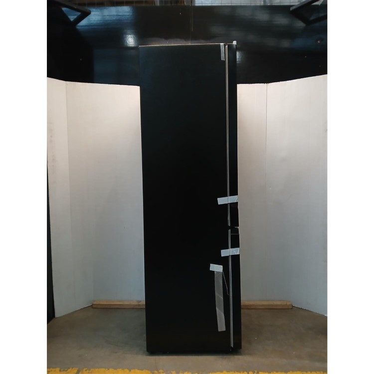 Refurbished Fridgemaster MC55265EB Freestanding 269 Litre 70/30 Fridge Freezer Black