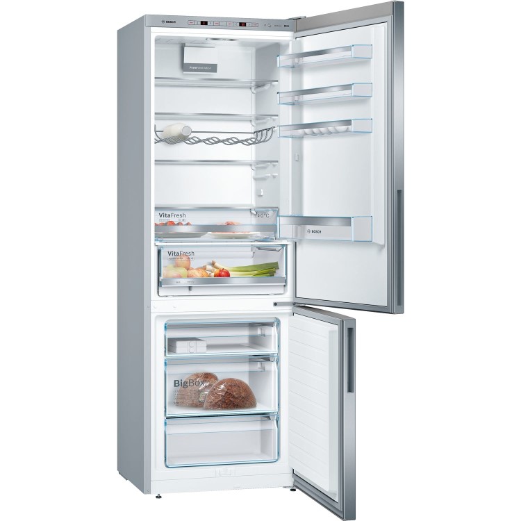 Bosch Series 6 413 Litre 60/40 Freestanding Fridge Freezer With VitaFresh  - Stainless Steel