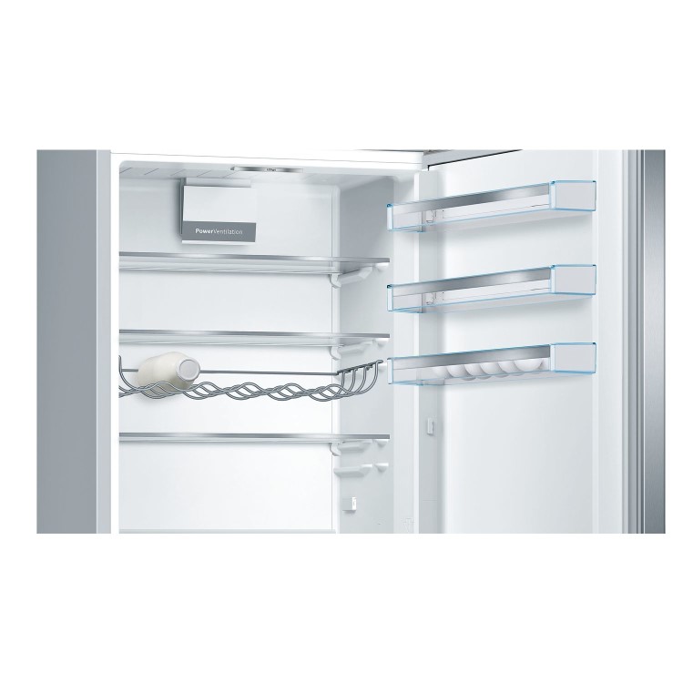 Refurbished Bosch Serie 6 KGE49AICAG Freestanding 413 Litre 70/30 Low Frost Fridge Freezer