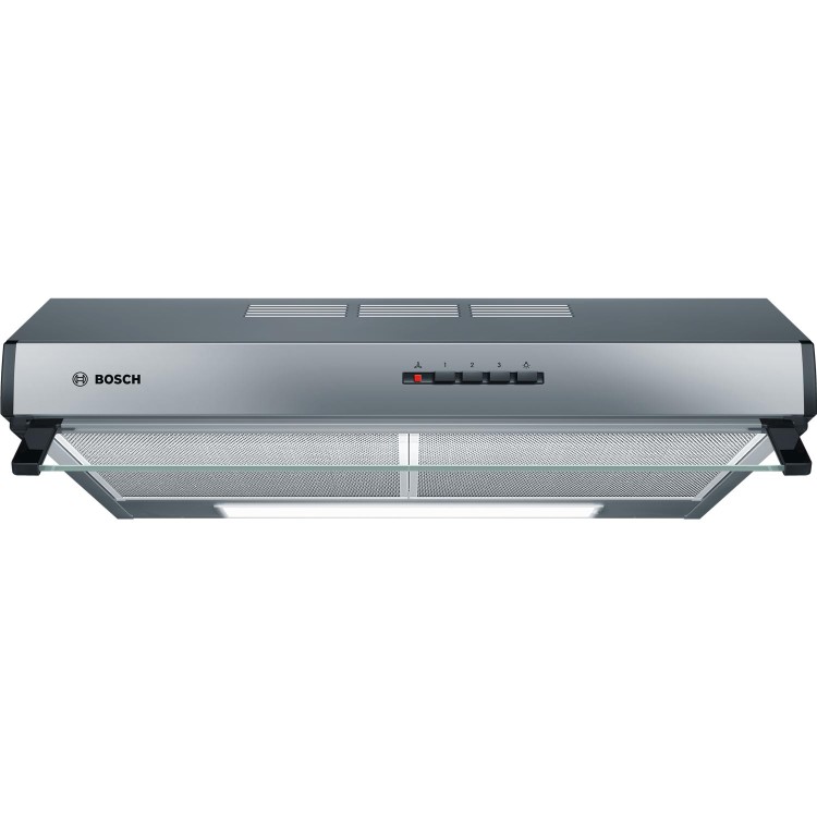 Refurbished Bosch Series 4 DUL63CC50B 60cm Conventional Cooker Hood Stainless Steel