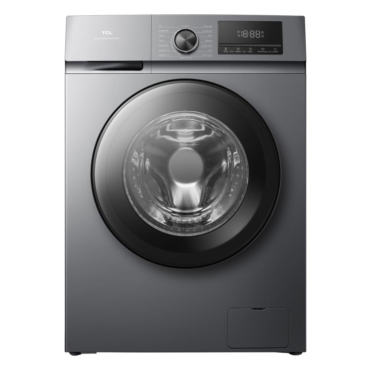 Refurbished TCL F Series FF1024SA0UK Freestanding 10KG 1400 Spin Washing Machine Graphite