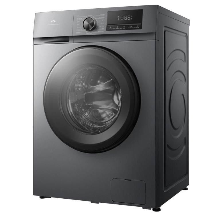 Refurbished TCL F Series FF1024SA0UK Freestanding 10KG 1400 Spin Washing Machine Graphite