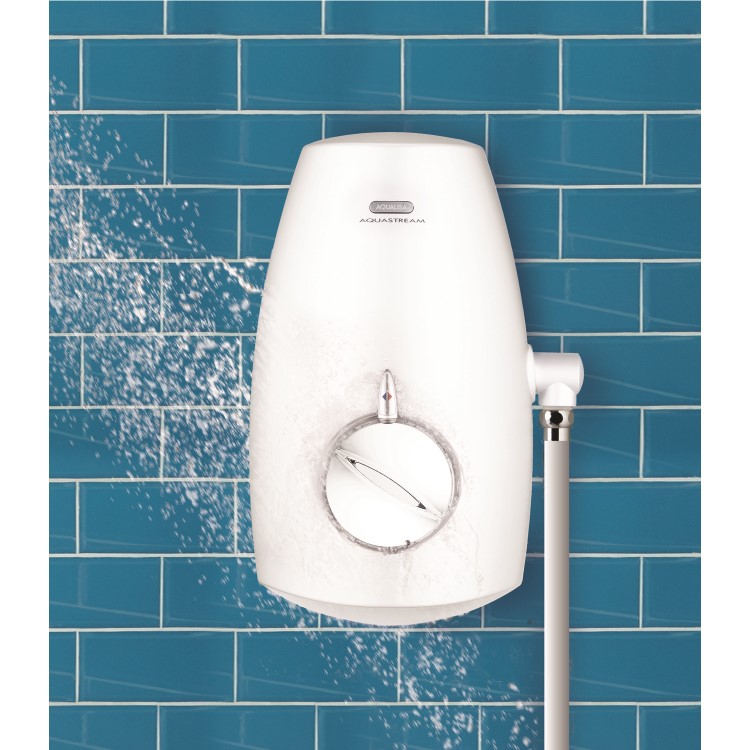 Aquastream Power Shower - White