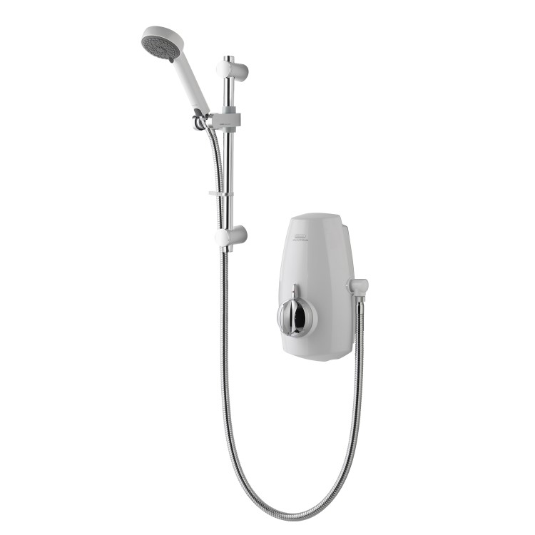 Aquastream Power Shower - White/Chrome