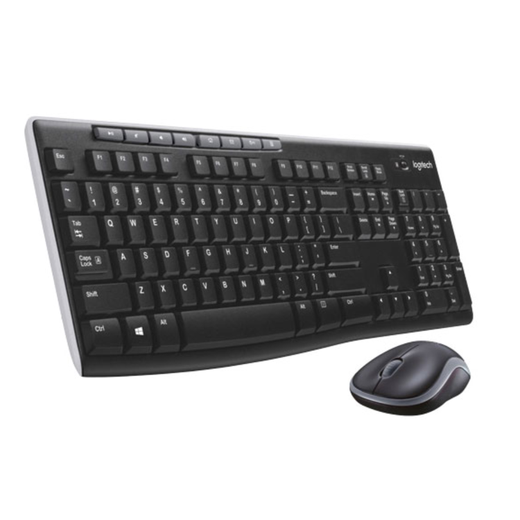 Logitech MK270 Wireless Keyboard and Mouse Combo Black