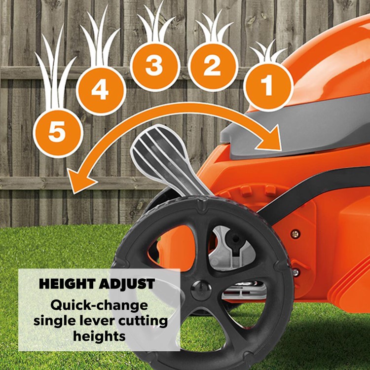 Flymo EasiMow 380R 38cm Rotary Corded Electric Lawnmower