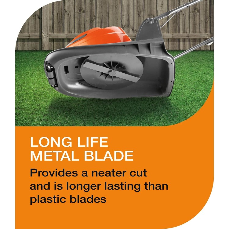 Refurbished Flymo Simpli Glide 360 Hover Corded Electric Lawnmower