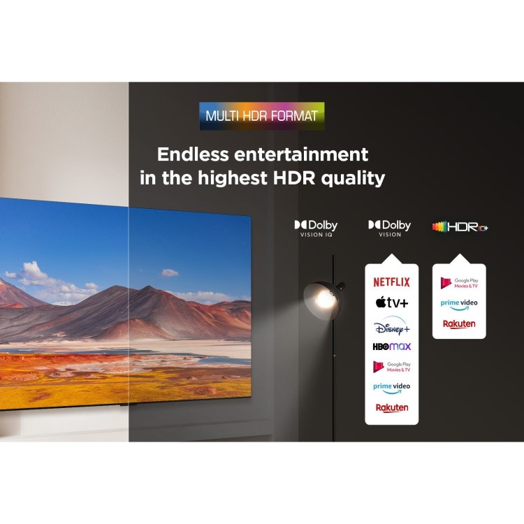 TCL C855K 98 inch Smart Mini LED 4K Ultra HD Google QLED TV