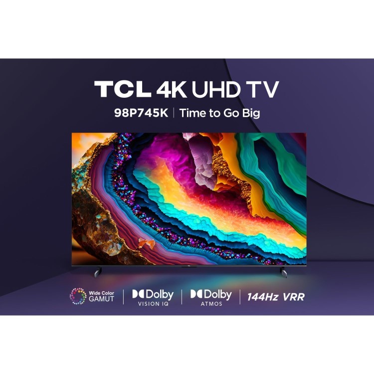 TCL P745K 98 inch Smart 4K Ultra HD Google LED TV