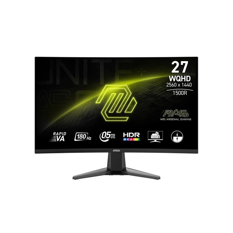 MSI MAG 27CQ6F 27" WQHD VA 180Hz 0.5ms Gaming Monitor