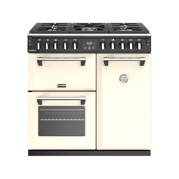 Refurbished Stoves Richmond S900DF 90cm Dual Fuel Range Cooker Classic Cream