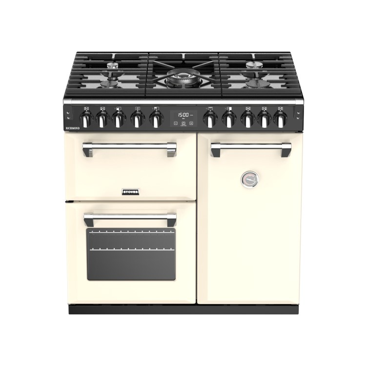 Refurbished Stoves Richmond S900DF 90cm Dual Fuel Range Cooker Classic Cream