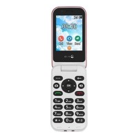 Refurbished Doro 7030 Red 2.8" 512MB 4G Dual SIM Unlocked & SIM Free Mobile Phone