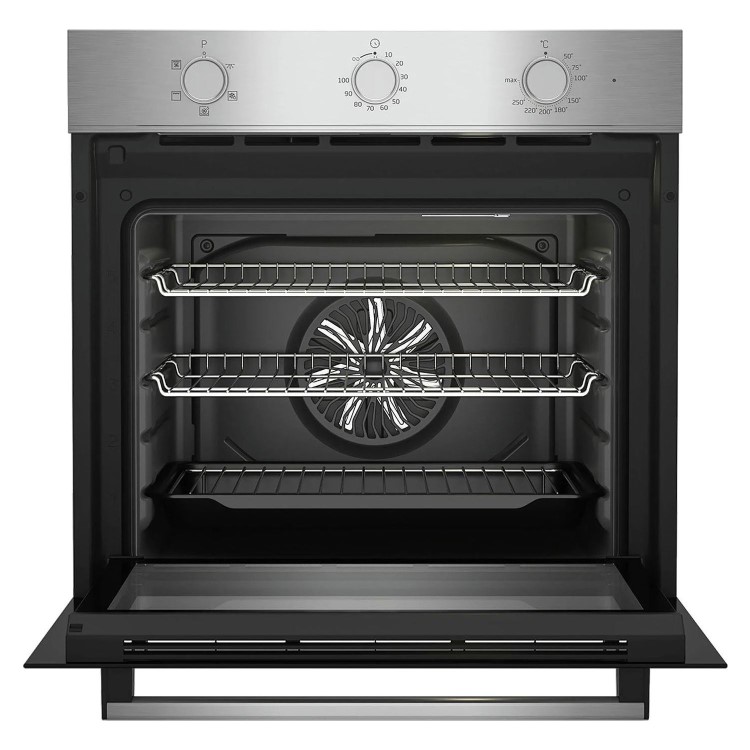 Beko Electric Single Oven - Stainless Steel