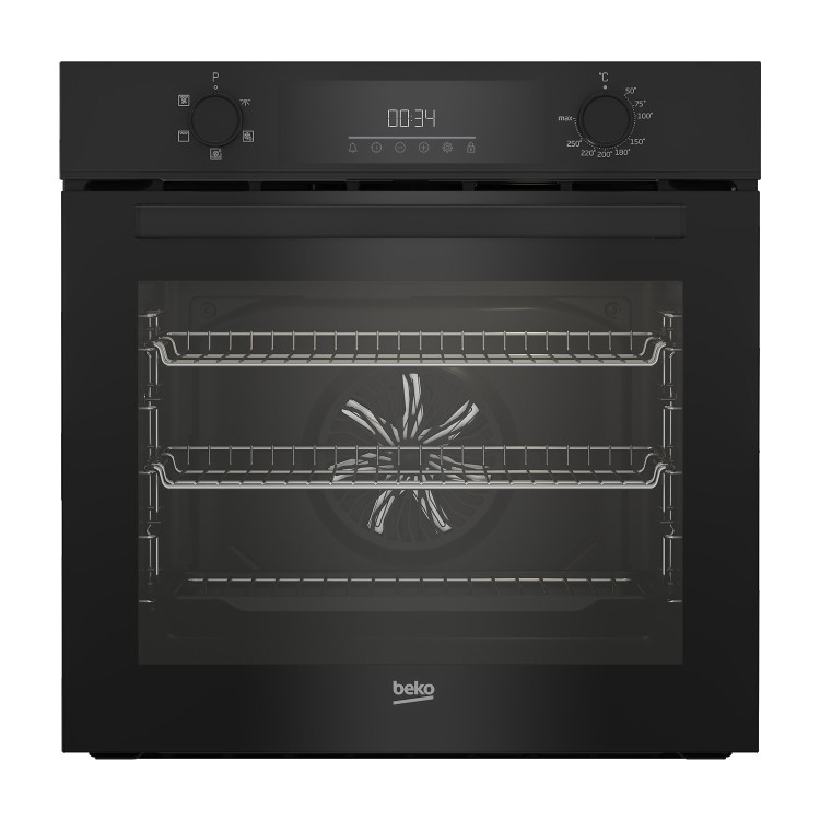 Beko Electric Fan Single Oven - Black