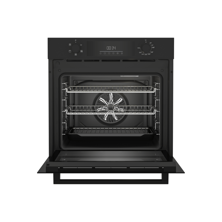 Beko Electric Fan Single Oven - Black