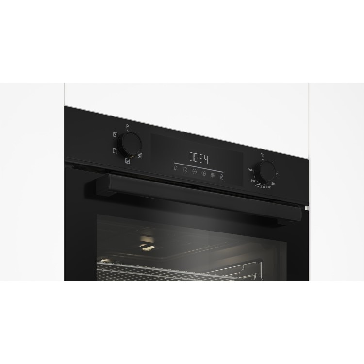 Beko Electric Fan Single Oven - Black