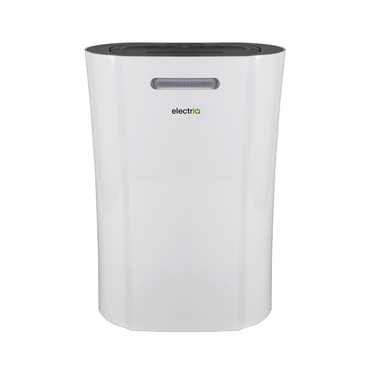 Refurbished electriQ 12 Litre Smart App Alexa Low Energy Dehumidifier and HEPA Air Purifier