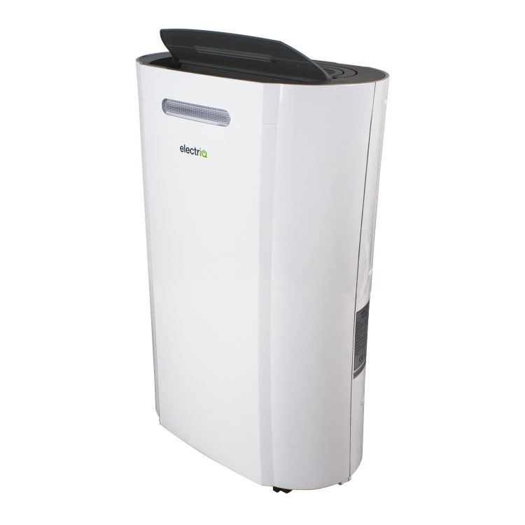 Refurbished electriQ 12 Litre Smart App Alexa Low Energy Dehumidifier and HEPA Air Purifier