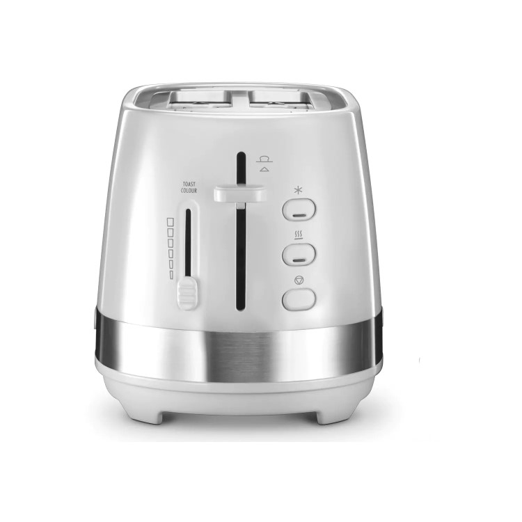 DeLonghi Active Line 2 Slice Toaster White