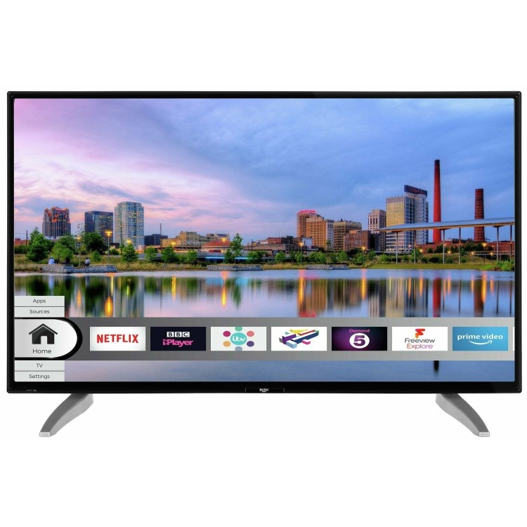 Refurbished Bush 40" 4K Ultra HD with HDR LED Freeview HD Smart TV