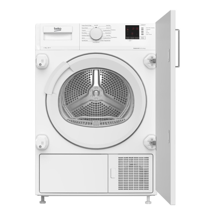 Beko 8kg Integrated Heat Pump Tumble Dryer - White