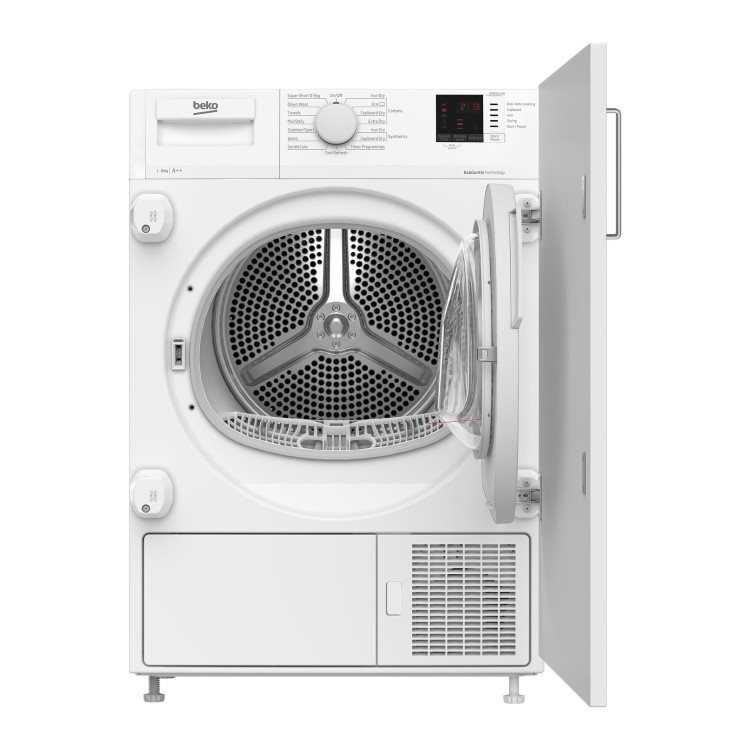 Beko 8kg Integrated Heat Pump Tumble Dryer - White