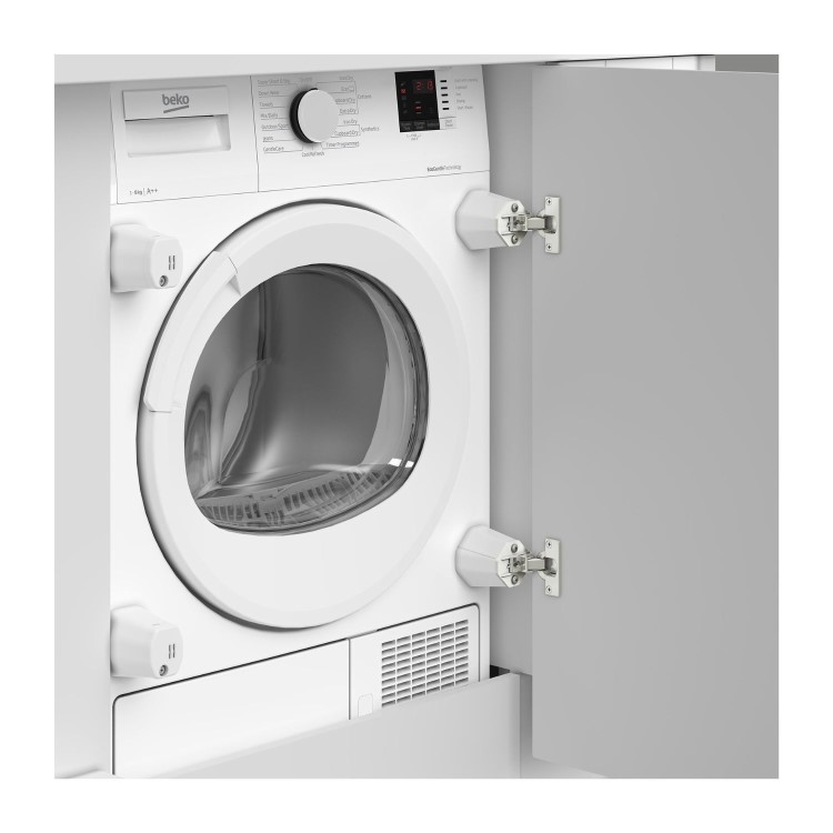 Beko 8kg Integrated Heat Pump Tumble Dryer - White