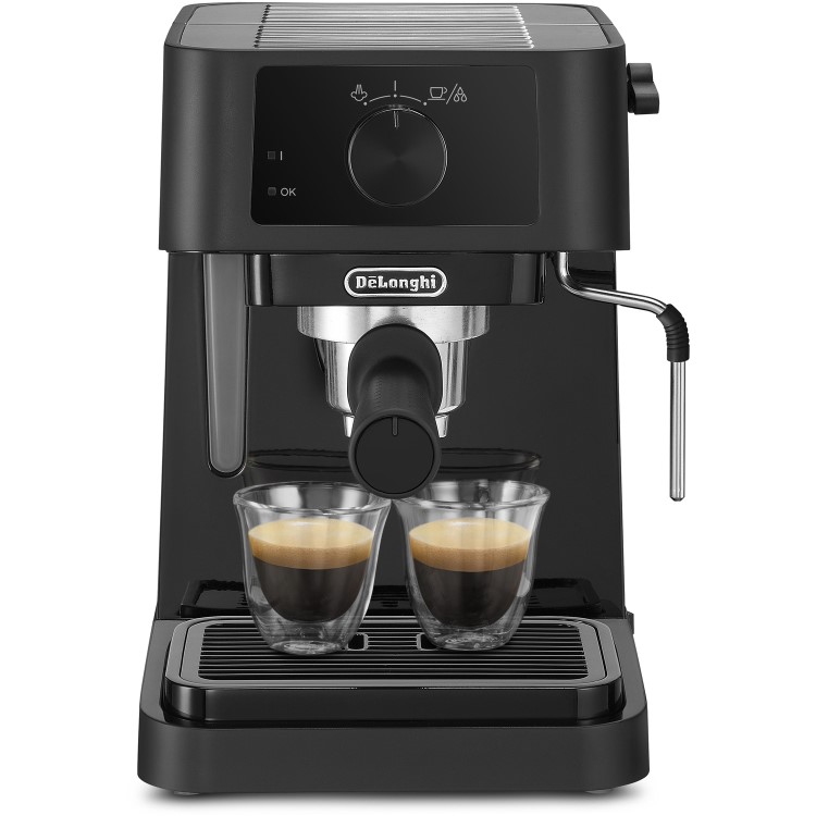 Refurbished Delonghi Stilosa Manual Espresso Coffee Machine Black