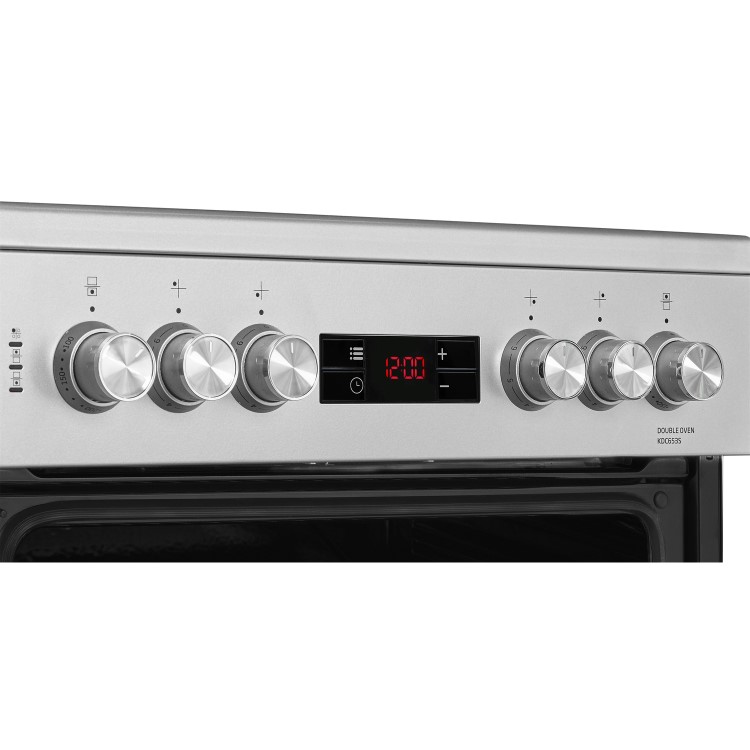 Beko 60cm Electric Cooker - Silver