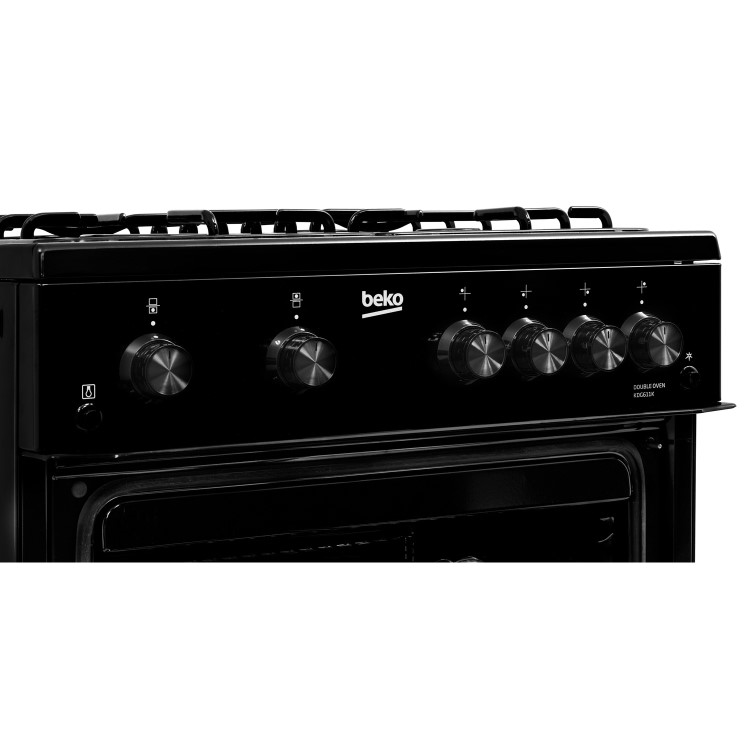 Beko 60cm Gas Cooker - Black