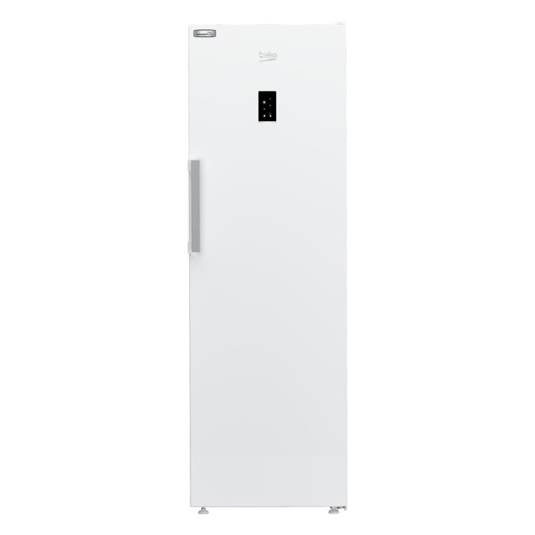 Refurbished Beko LNP4686LVW Freestanding 365 Litre Tall Larder Fridge White