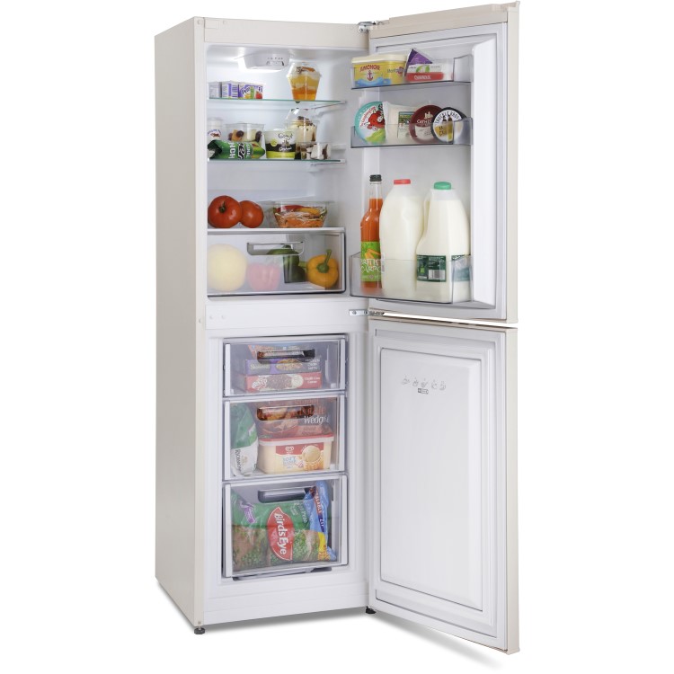 Montpellier MAB148C Retro Style 50-50 Freestanding Fridge Freezer - Cream