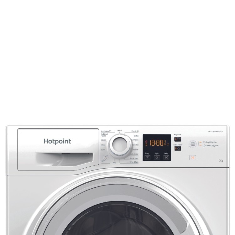 Hotpoint AntiStain 7kg 1400rpm Washing Machine - White