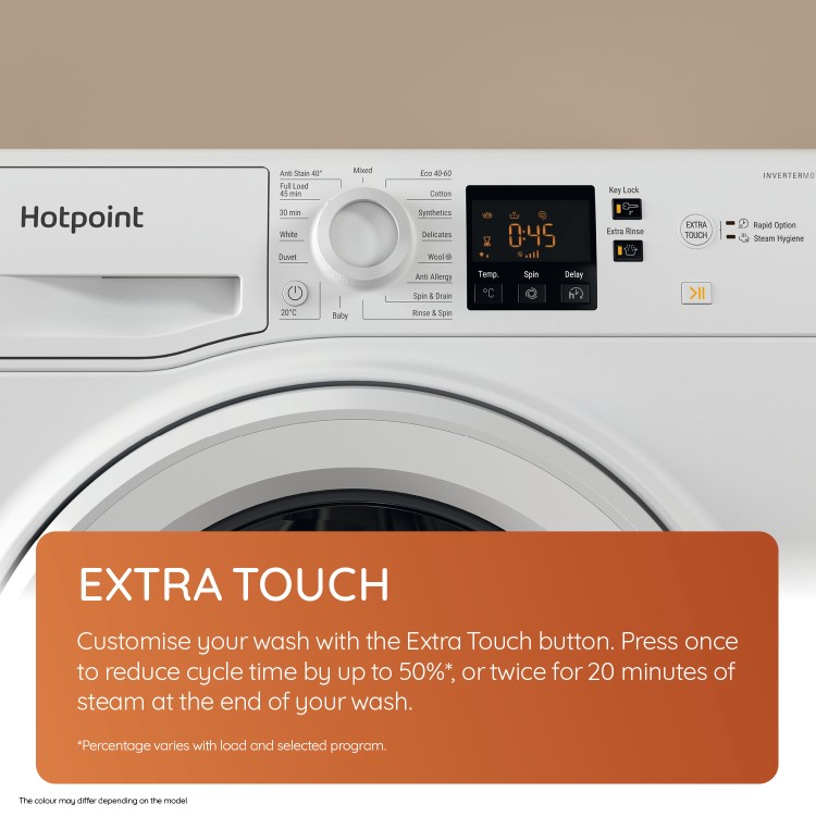 Hotpoint AntiStain 8kg 1400rpm Washing Machine - White