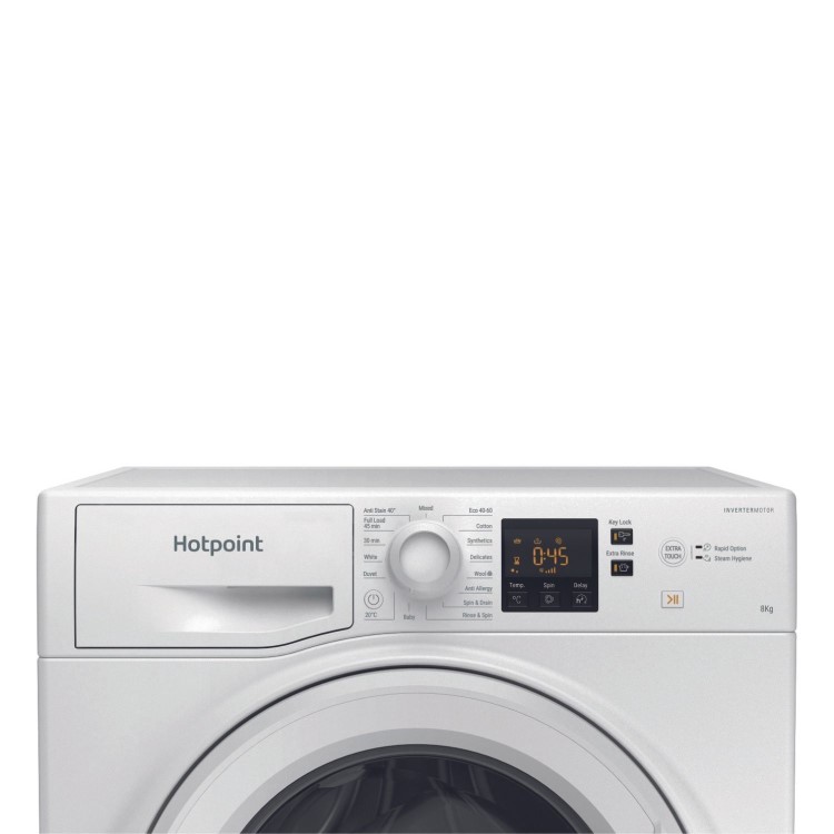 Hotpoint AntiStain 8kg 1400rpm Washing Machine - White