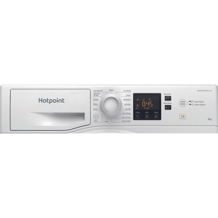 Hotpoint AntiStain 8kg 1400rpm Washing Machine - White