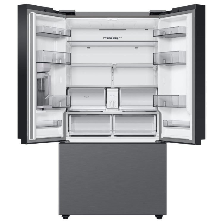 Samsung Bespoke 674 Litre French Style American Fridge Freezer - Silver