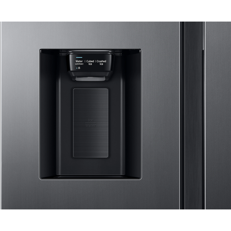 Refurbished Samsung Family Hub RS6HA8880S9 Freestanding 614 Litre Frost Free American Fridge Freezer Brushed Steel