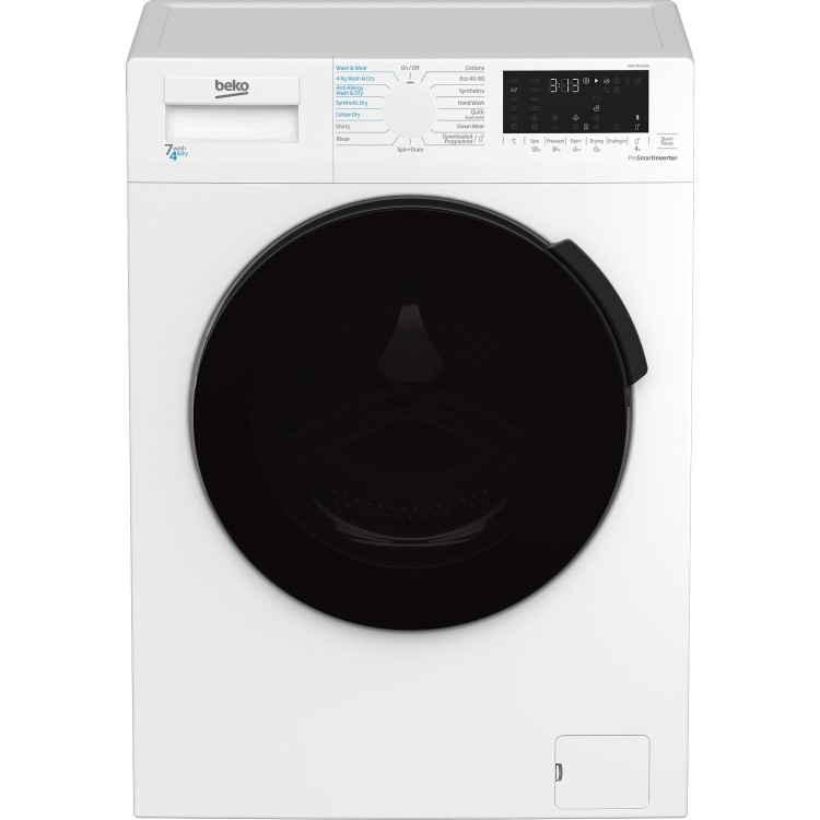 Beko 7kg Wash 4kg Dry Washer Dryer - White