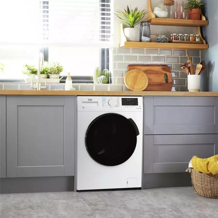 Beko 7kg Wash 4kg Dry Washer Dryer - White