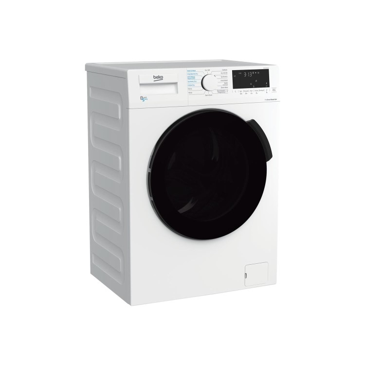 Refurbished Beko WDL854431W Freestanding 8/5KG 1400 Spin Washer Dryer White