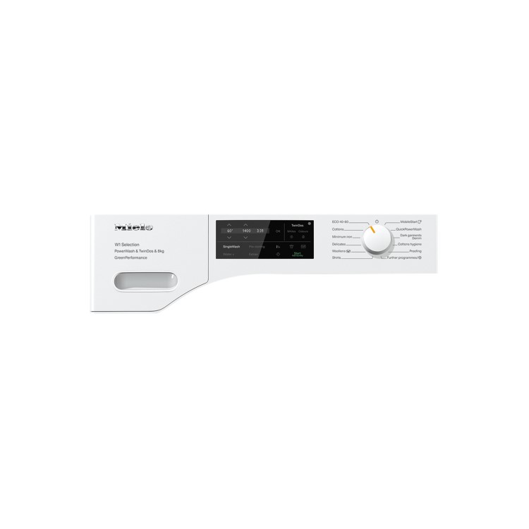 Miele 8kg 1400rpm Freestanding Washing Machine - White