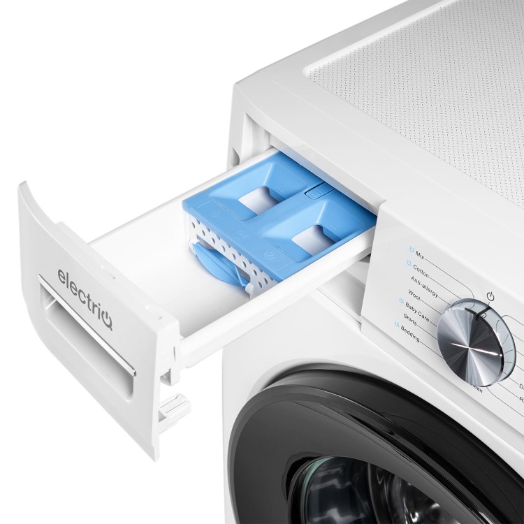 electriQ 10kg 1400rpm Washing Machine - White