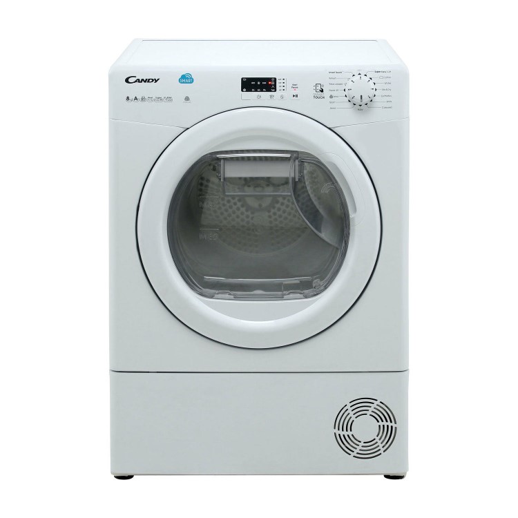 Refurbished Candy CS H8A2LE Smart Freestanding Heat Pump 8KG Tumble Dryer