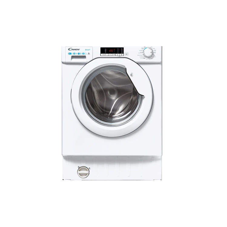 Refurbished Candy CBD485D2E Smart Integrated 8/5KG 1400 Spin Washer Dryer White