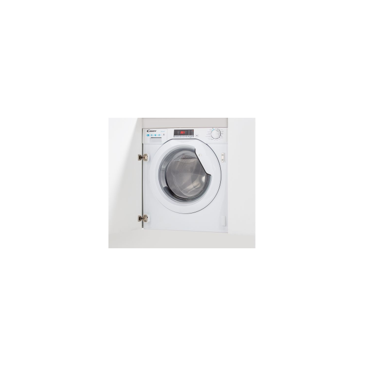 Refurbished Candy CBD485D2E Smart Integrated 8/5KG 1400 Spin Washer Dryer White