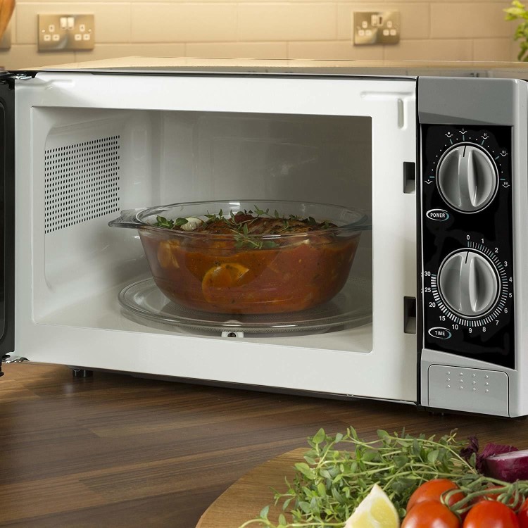 Akai A24002 20L 800W Manual Microwave - Silver